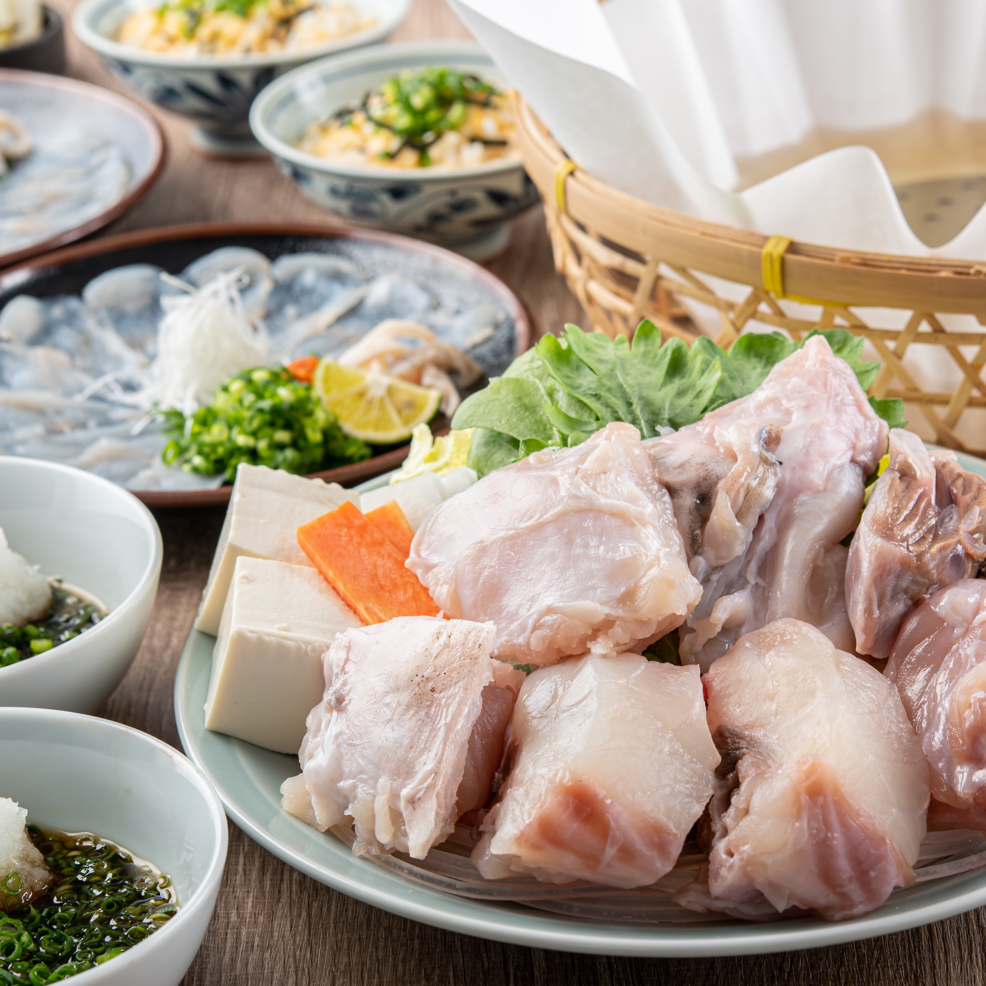 <下関直送><br>豪快天然コース<span>12/1~期間限定<br>肉厚たっぷりな天然とらふぐ</span><ul><li>キャンペーン</li><li>季節限定</li></ul>
