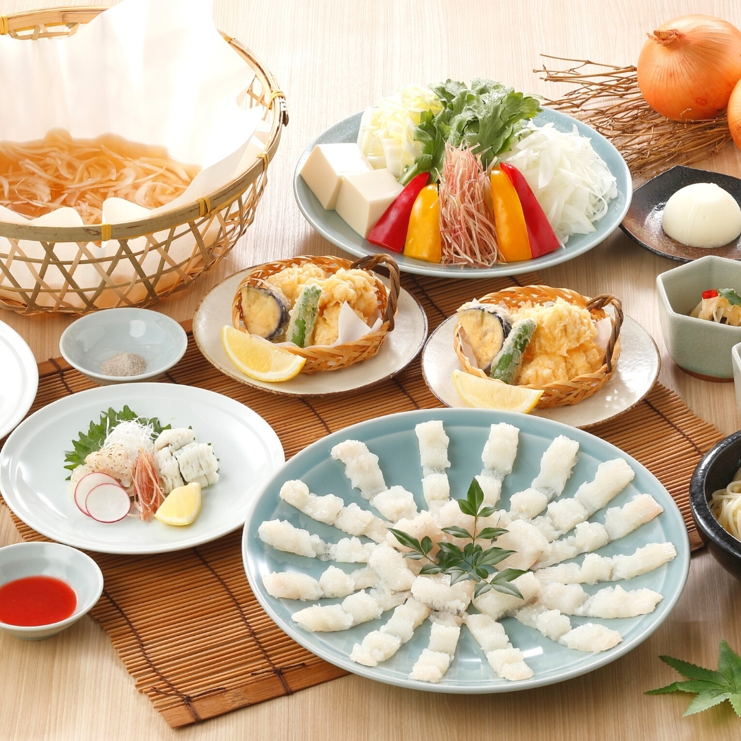 京の風物詩<br>鱧(はも)セット<span>7/1スタート<br>出汁香る鱧すき</span><ul><li>キャンペーン</li><li>季節限定</li></ul>