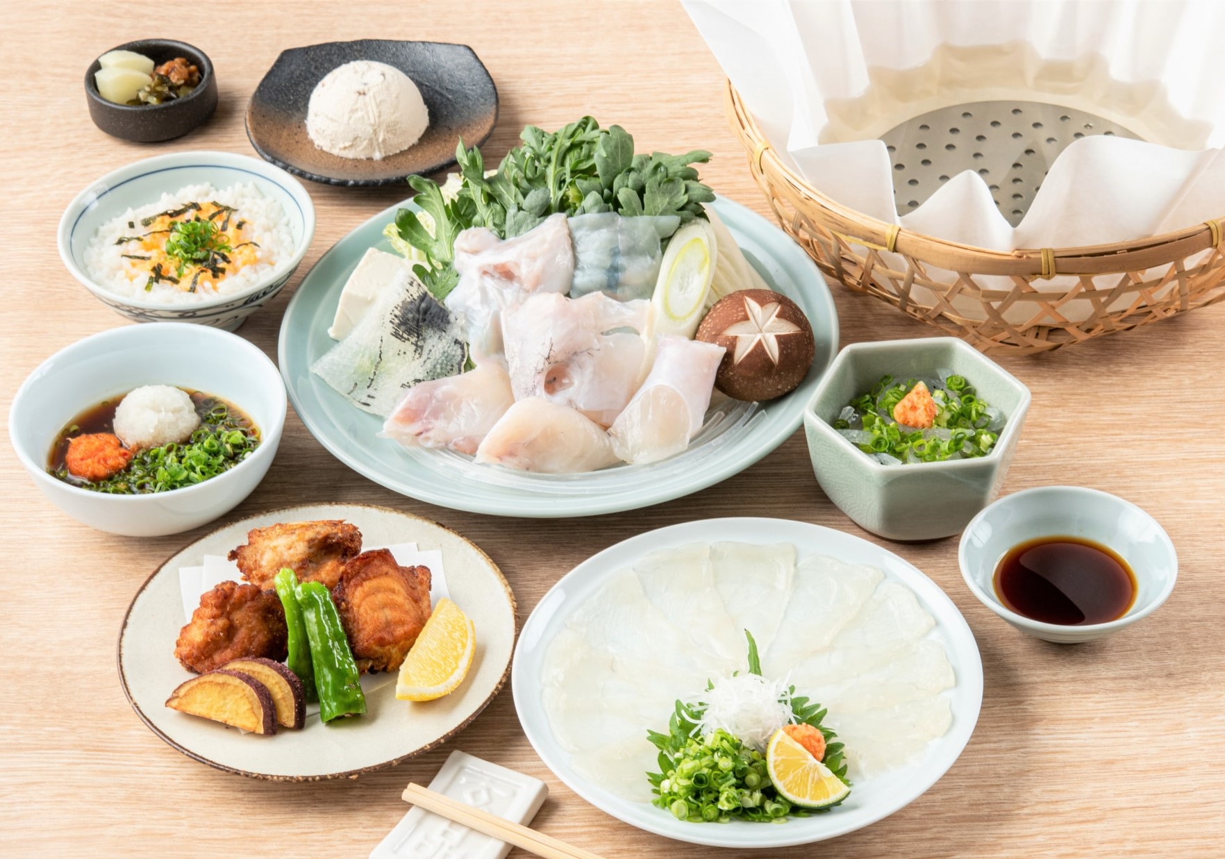 とらふぐ料理玄品の醍醐コース
