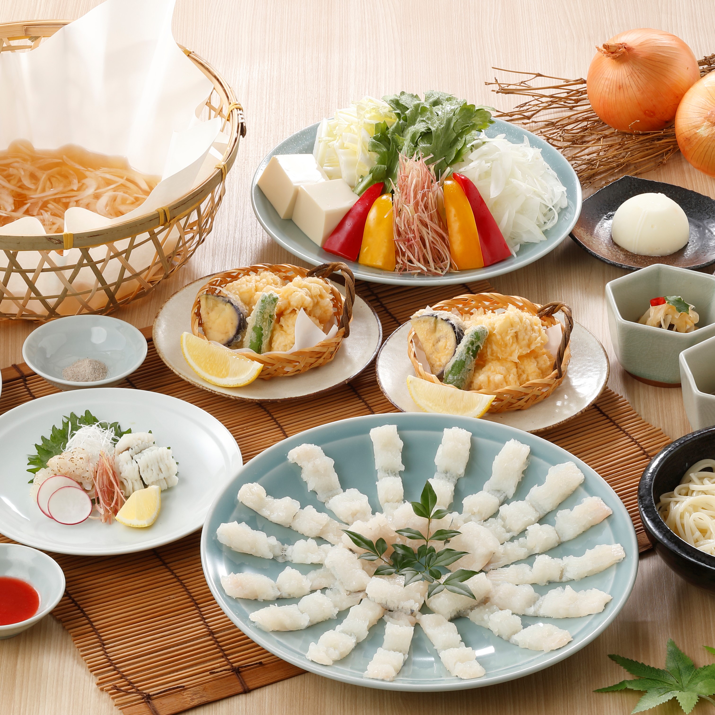 夏の風物詩<br>【ご予約限定】鱧（ハモ）コース<span>品川大井町にて<br>限定販売</span><ul><li></li><li>季節限定</li><li>店舗限定</li></ul>