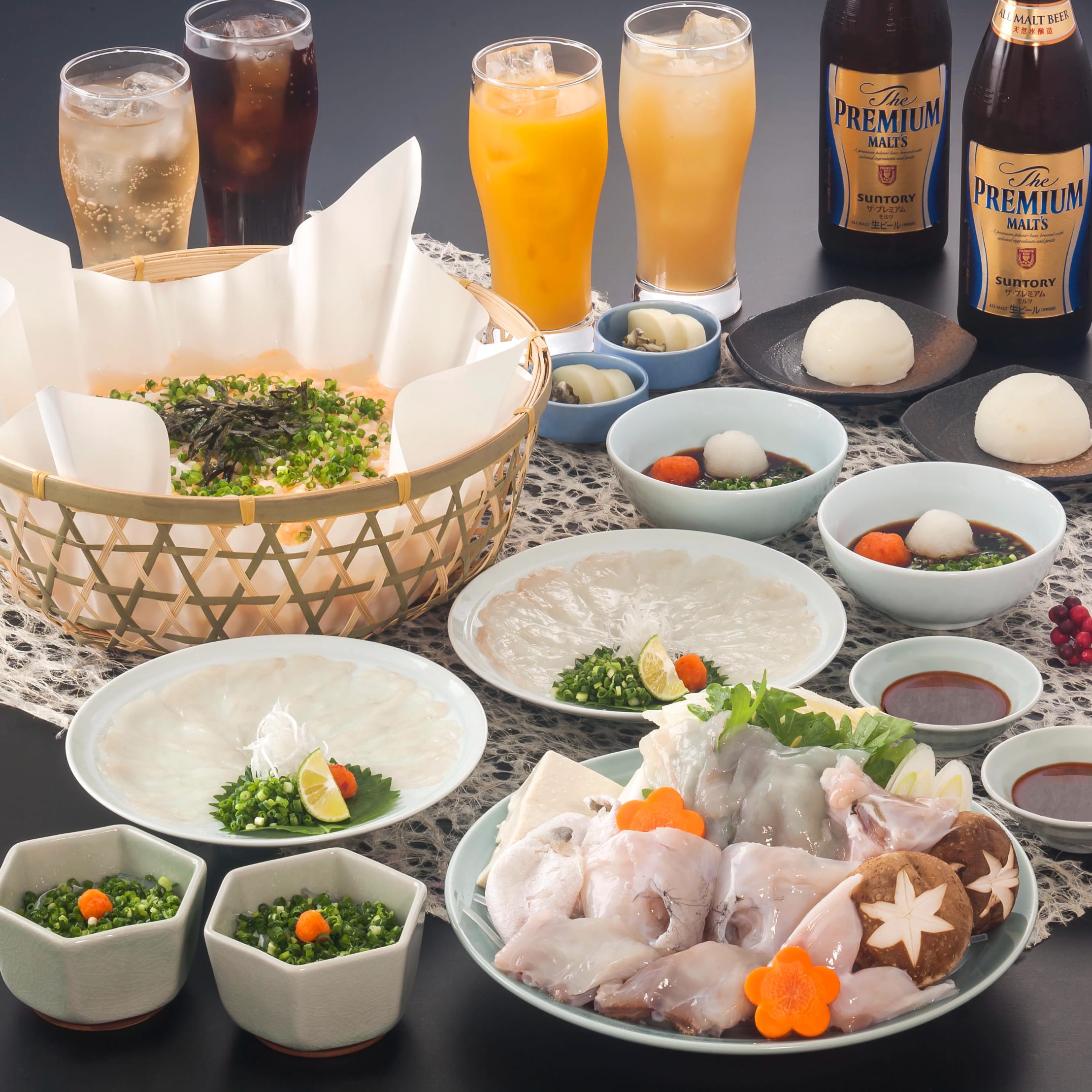 玄品の四季膳・冬<br>冬安居(とうあんご)<span>11月~2月末まで飲み放題付き6,500円〜<br>「ひれ酒」付き飲み放題</span><ul><li>キャンペーン</li><li>季節限定</li></ul>