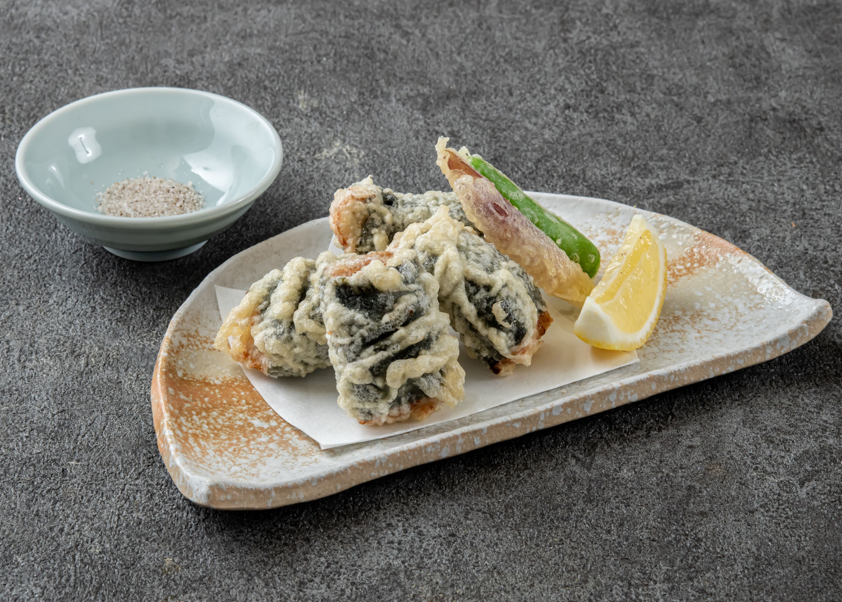 うなぎ(鰻)と湯葉の天ぷら