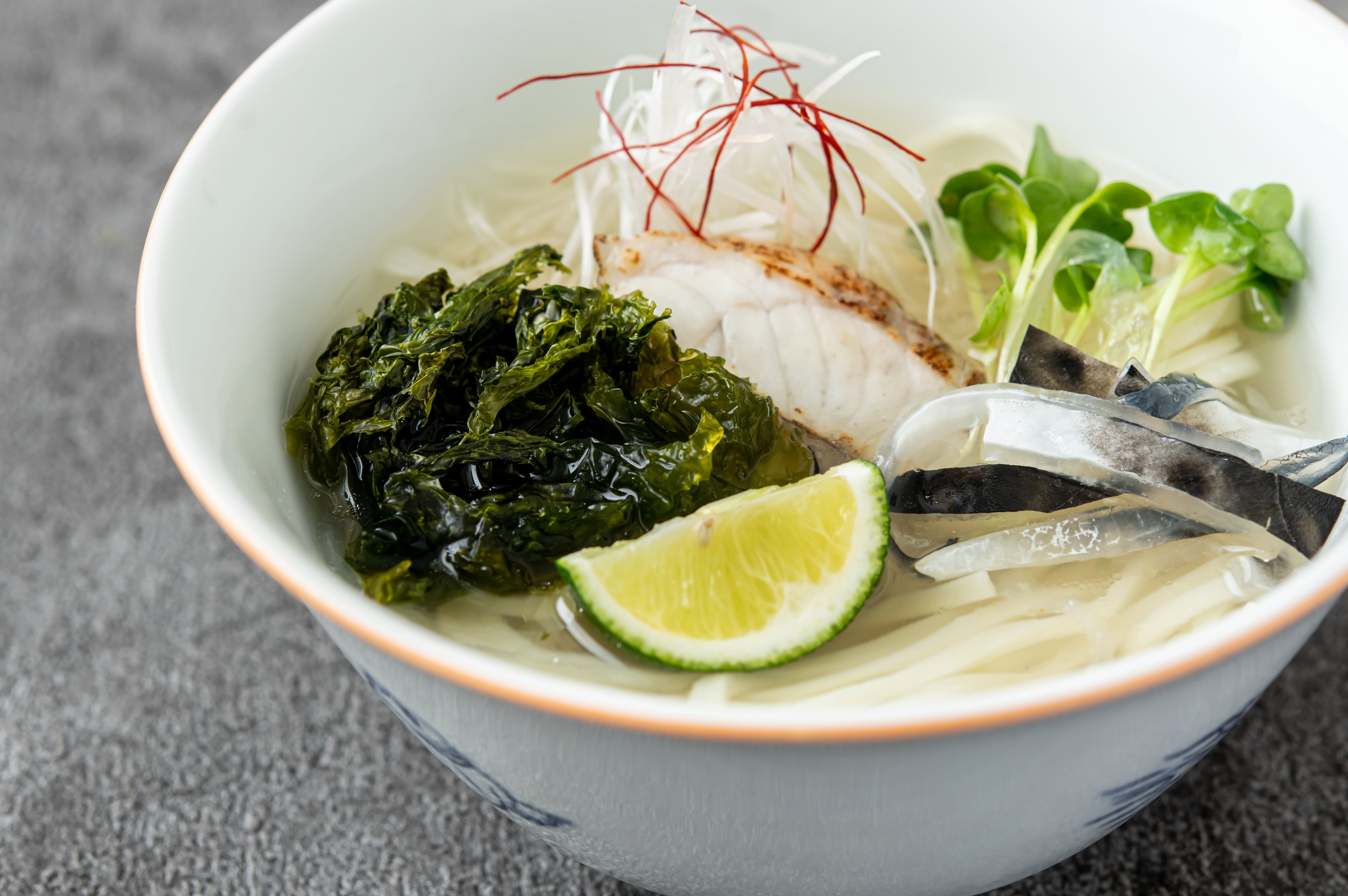 僕の（私の）らぁ麺コンテスト グランプリ受賞作「あおさとふぐのあっさりらぁ麺」